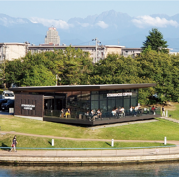 スターバックスコーヒー 富山環水公園店