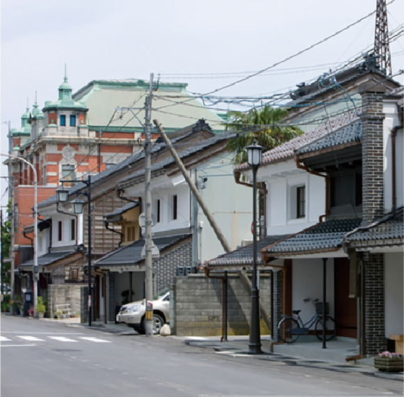 山町筋（土蔵造りのまち並み）